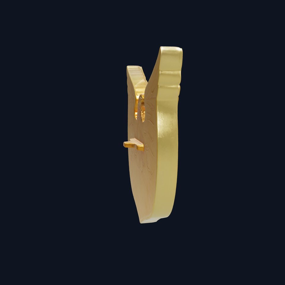 Eagle Emblem with Shield and Red Cross Model Pack